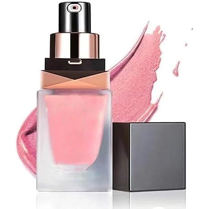 Velvet Liquid Blusher-soft bab Finish Gel Blush Water-Based for Face, 15 ml Cheek Blush Face Makeup - N 1 - Image 1